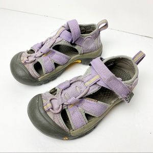 Girls Purple Keen Hiking Sandal